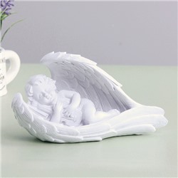 Фигура Ангел 18х11 см Сладкие сны белый