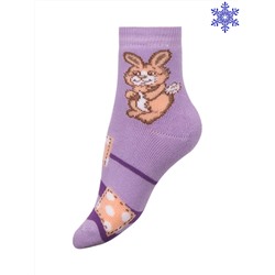 Носки для детей "Little Bunny violet" 0-3 года
