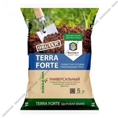 Грунт TERRA FORTE "Здоровая Земля" Универсальный  5л (с перлитом)