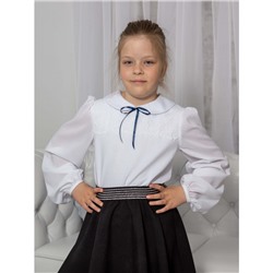 Школьная нарядная блузка для девочки