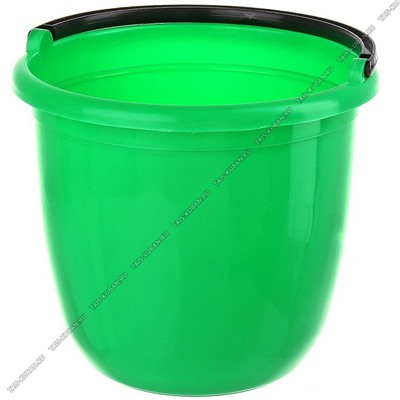 Ведро  7л (d25,5 h24см) зеленый (10)