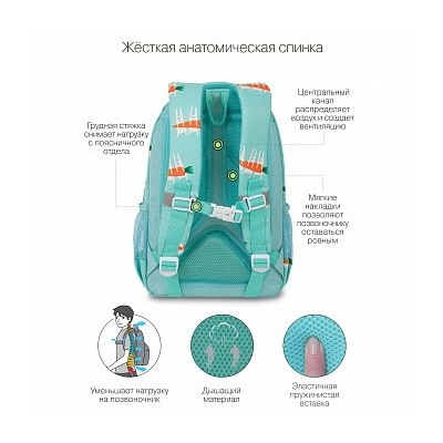 RG-260-12 Рюкзак школьный