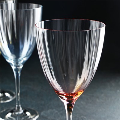 Набор бокалов для вина Bohemia Crystal «Кейт», 400 мл, 6 шт