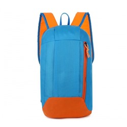 Предзаказ! Рюкзак легкий. цвет голубой с оранжевым