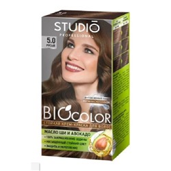 Biocolor (Биоколор) Стойкая крем краска д/волос 5.0 Русый, 50/50/15 мл