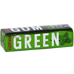 Lotte Green Gum Жевательная резинка, мятная, пластинки, 19,1 гр(49368307)