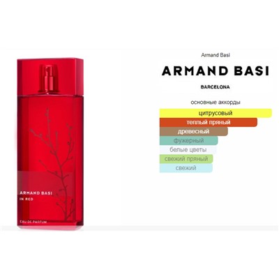 In Red EdP Armand Basi  100мл