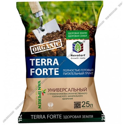 Грунт TERRA FORTE "Здоровая Земля" Универсальный 25л (с перлитом)