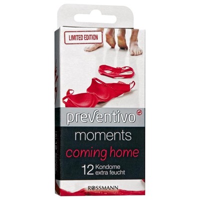 Preventivo moments Kondome Презервативы "coming home" 12 шт.