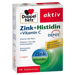 Doppelherz (Доппельхерц) aktiv Zink + Histidin + Vitamin C 30 шт