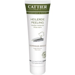 Cattier Weisse Heilerde Peeling fur alle Hauttypen  Пилинг белой лечебной глиной для всех типов кожи
