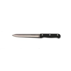 Нож кухонный Atlantis, цвет чёрный, 14 см