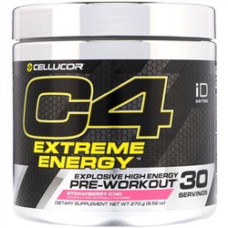 Cellucor, C4 Extreme Energy, Pre-Workout, Strawberry Kiwi, 9.52 oz (270 g)