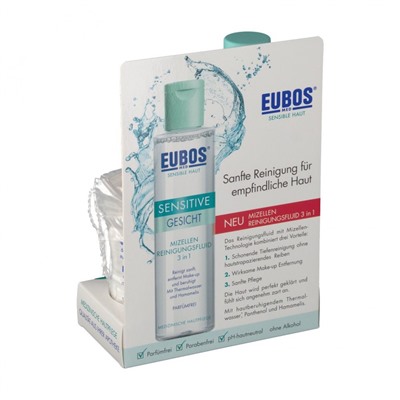 EUBOS (ЕУБОС) Sensitive Mizellen Reinigungsfluid 3in1 200 мл