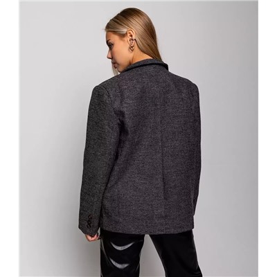 Пиджак #КТ7217, Тёмно-серый