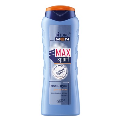 Витэкс Vitex for Men Sport Max  гель-душ для мытья волос и тела 400 мл