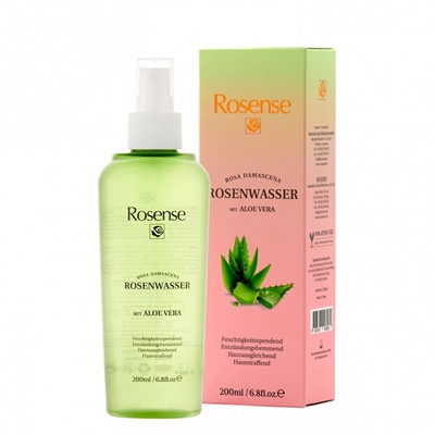 Rosense Rosenwasser mit Aloe Vera  Розовая вода с алоэ вера