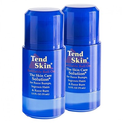 TEND SKIN Roll-On gegen eingewachsene Haare Doppelpack (2er Set)  Роликовая двойная упаковка против вросших волос (набор из 2 шт.)