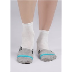 Носки детские для мальчика CLE С1473 24 белый/меланж серый