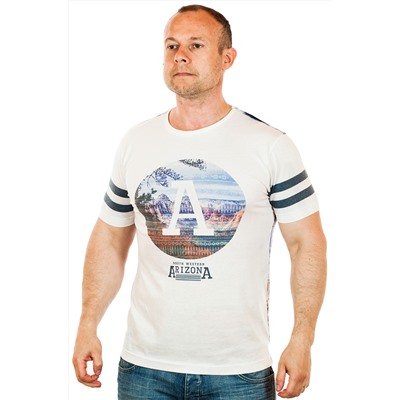 Хитовая мужская футболка «Прерии Аризоны». Total look от бренда Max Young Men ОСТАТКИ СЛАДКИ!!!!№145