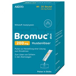 Bromuc (Бромук) akut 200 mg Hustenloser 20 шт