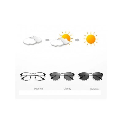 IQ20097 - Солнцезащитные очки ICONIQ 2042 Черный-серебро фотохром