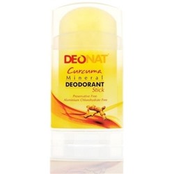 Дезодорант-Кристалл "ДеоНат" с куркумой желтый стик вывинчивающийся (twistup), 100 г