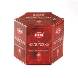 Благовония HEM пуля Ладан Frankincense упаковка 40 шт стелющий дым