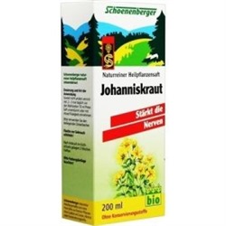 Johanniskraut SAFT Schoenenberger (200 мл) Йоханнискраут Сок 200 мл