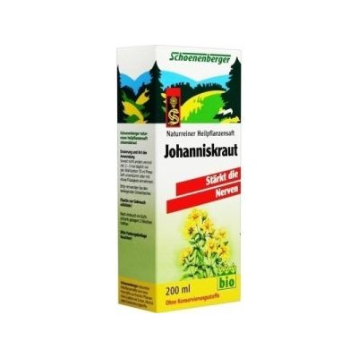 Johanniskraut SAFT Schoenenberger (200 мл) Йоханнискраут Сок 200 мл