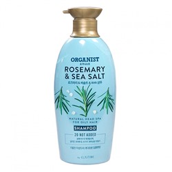Шампунь для волос Organist Rosemary&Sea Salt Repair Shampoo Elastine