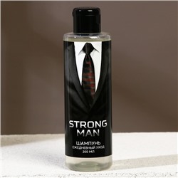 Шампунь для ежедневного ухода за волосами STRONG MAN, 200 мл