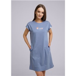 Платье женское для дома CLE LDR24-1091/1 джинсовый