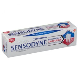 SENSODYNE (СИНСОДИН) Sensitivitat & Zahnfleisch Zahnpasta 75 мл