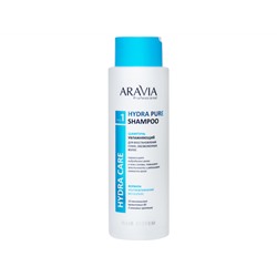 ARAVIA Professional. Шампунь Увлажняющий для восстановления сухих обезвоженных волос 400мл