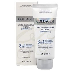 ББ крем с коллагеном 3 в 1 ENOUGH Collagen Whitening Moisture BB Cream 3 in 1 SPF47 PA+++