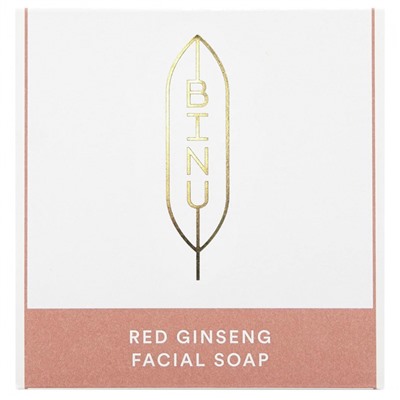 Binu Beauty Facial Soap Red Ginseng 100g  Мыло для лица Красный женьшень 100г