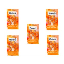 Balea Konzentrat Vitamin C, Балеа Концентрат Витамина C, капсулы для лица, 5упх7 шт.