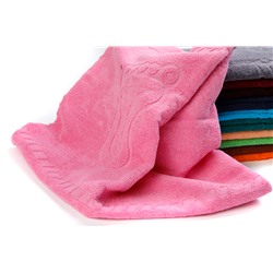 Полотенце махровое, г/к, 50х70, арт. S 50-70 BS, 450 гр/м2, цвет: 105-ярко-розовый