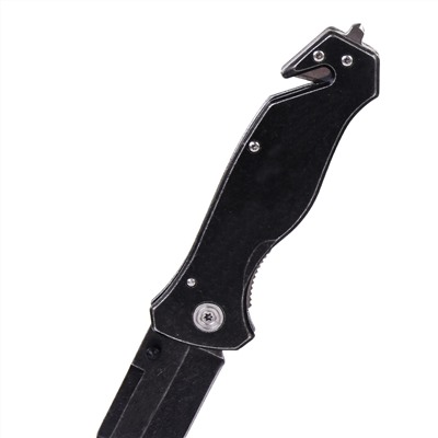 Тактический складной нож со стеклобоем - аварийно-спасательный нож отменного качества №359 *
