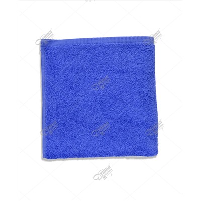 Полотенце голубое без бордюра