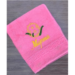 Купить полотенце к 8 Марта Мимоза