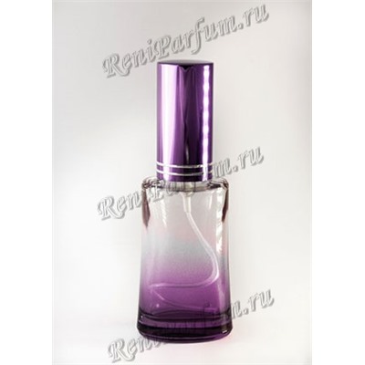 RENI Ирис, 30 мл., цветное стекло, фиолетовый + фиолетовая металл помпа