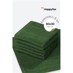 Набор махровых полотенец 6 шт Happy Fox Home