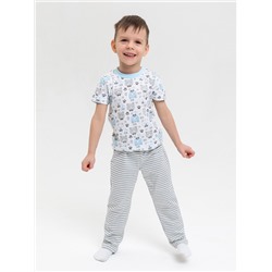 Пижама: Футболка, брюки "Пижамы 2020" для мальчика (2750916)