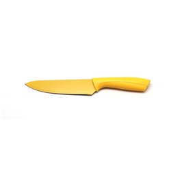 Нож поварской Atlantis, цвет жёлтый, 15 см