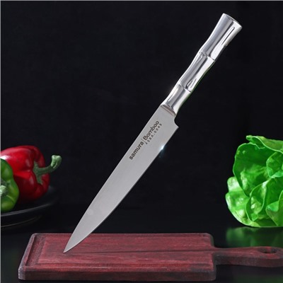 Нож кухонный Samura Bamboo, лезвие 20 см, универсальный