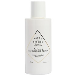 Bjork & Berries Refining Exfoliating Toner Gesichtswasser Reinigung, 150 мл