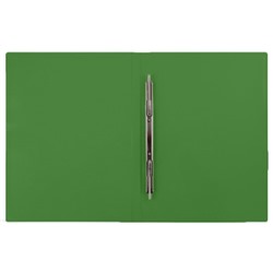 Папка-скоросшиватель А4 500мкм зелёная, индивидуальный штрихкод