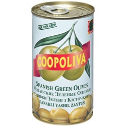 Оливки с косточкой Cоopoliva 350 гр
